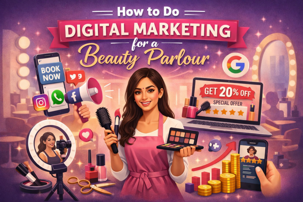 digital marketing for beauty parlours