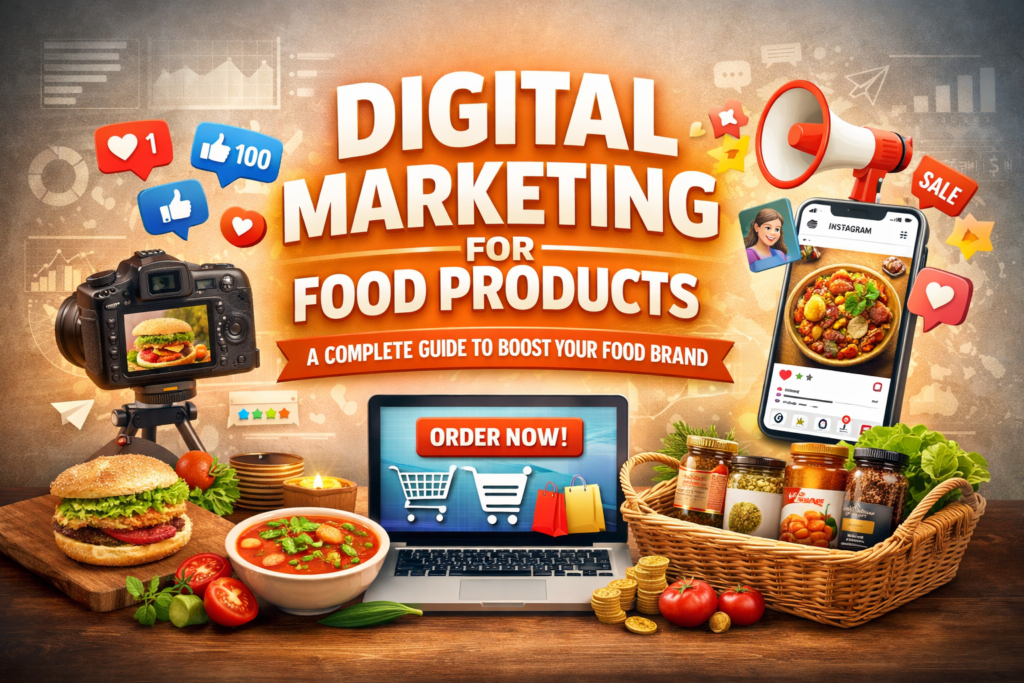 digital marketing for food brands