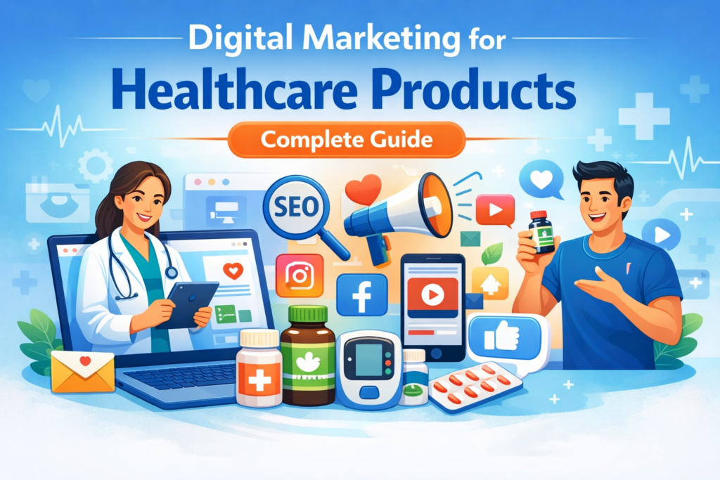digital marketing in healthcare products
