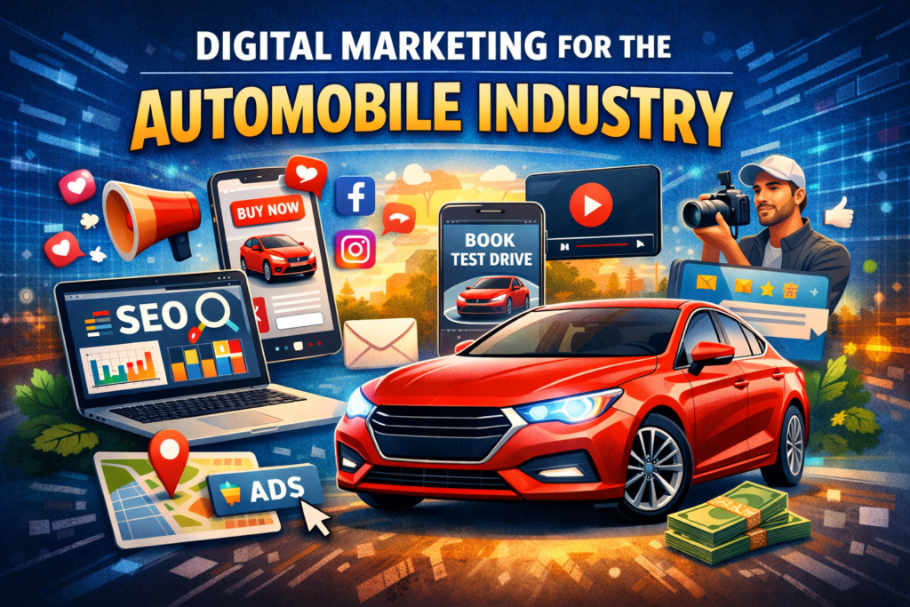 digital marketing in the auto industry